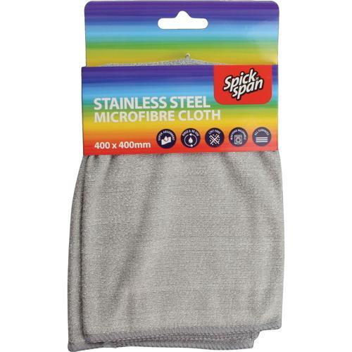 Spick N Span Microfibre Cloth L: 400mm Grey