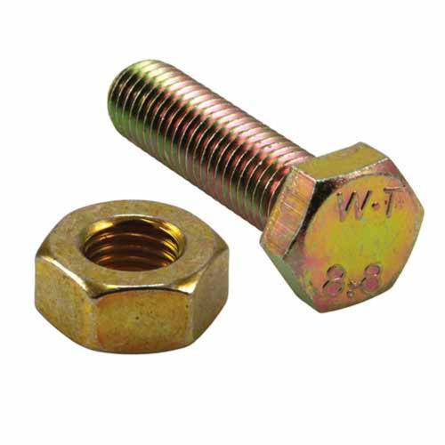 Champion Set Screw & Nut M5 X 30mm Pack of 5