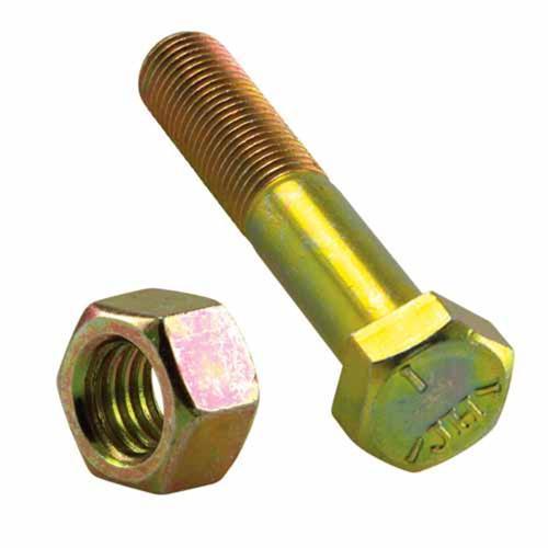 Champion Bolt & Nut Hex Head 3/8 X 2 Pack of 5 BBN173