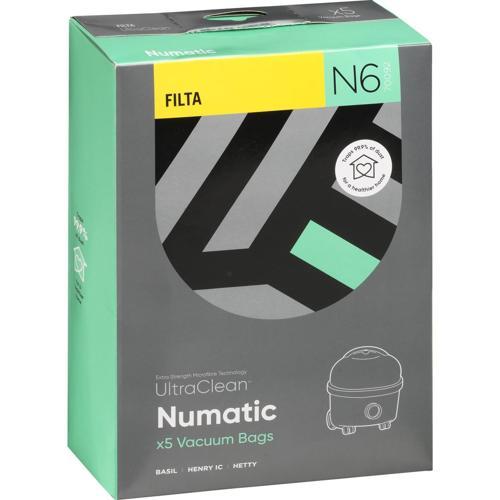 Ultra Clean Numatic Vacuum Cleaner Dust Bags 9L Pack of 5