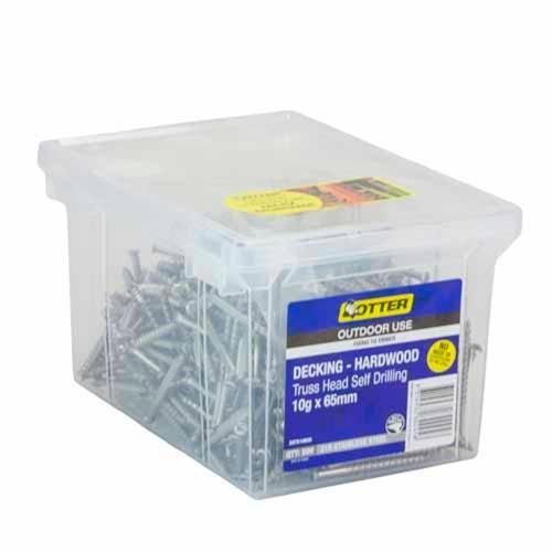 Otter Decking Screws 10g X 65mm Pack of 500 Stainless Steel DXTS10655