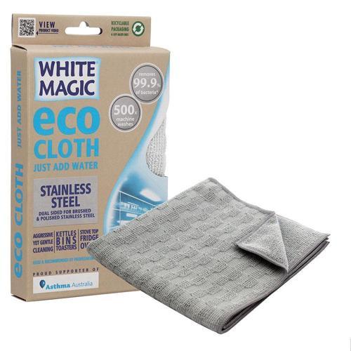 White Magic Eco Cloth 32cm Stainless Steel