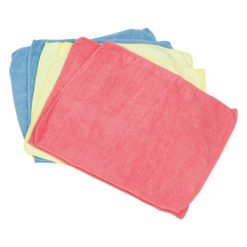Number 8 Microfibre Cloths 6 Pack 350mm 300mm Pack of 6