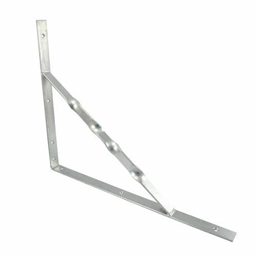 Carinya Twisted Stayed Heavy Duty Angle Bracket Galvanised 500 X 400 X 30mm