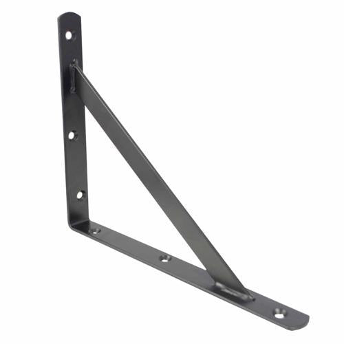 Carinya Shelf Bracket 300 X 300 X 25mm Satin Black