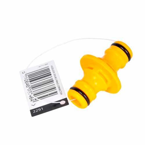 Hozelock Double Male Connector 12mm To 15mm
