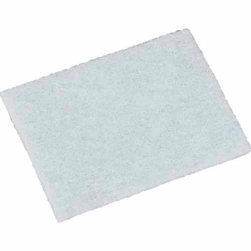 C-Thru Non- Abrasive Cleaning Pad 125mm X 90mm White