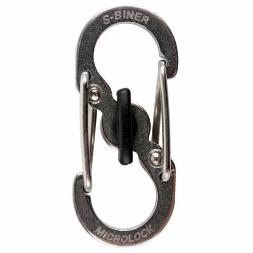Nite Ize MicroLock S-Biner MicroLock Pack of 2 Stainless