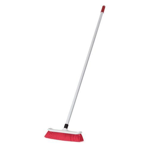 Browns Hygiene House Broom Complete 300mm Red/White