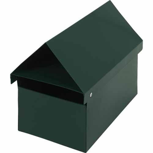Mail Boss Cheviot Metal Letterbox 210mm 170mm 280mm Green