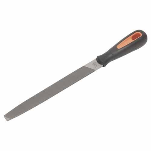 Bahco Engineering Flat File 250mm Grey Orange And Black