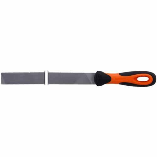 Bahco File And Handle For Metal 203.2mm Grey Orange And Black
