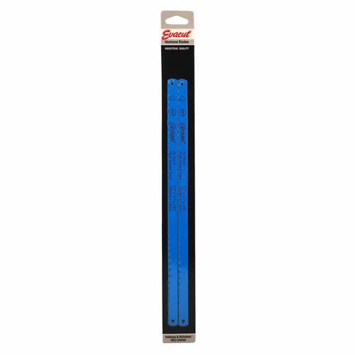 Evacut Hacksaw Blade 18T Pack of 2 Blue