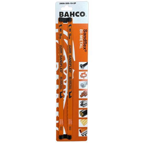 Bahco Bi-Metal Hand Hacksaw Blade Pack of 2 3906-300-18-2P