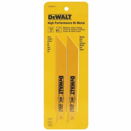 DeWALT Reciprocating Saw Blades Pack of 5 DW4808