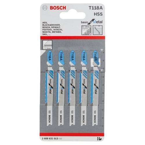 Bosch Jig Saw Blade Bosc Basic For Metal T118A 92mm