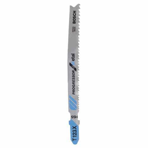 Bosch Jig Saw Blade Progessor For Metal 100mm Pack of 5