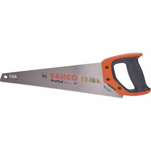 Bahco Profcut Handsaw 550mm Orange Black And Silver