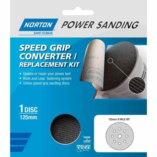 Norton Speedgrip Face Replacement Disc 125mm Black