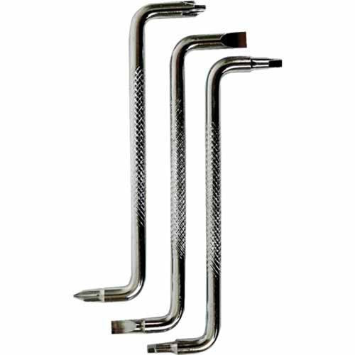 Fuller Offset Screwdriver Set 3 Piece Chrome