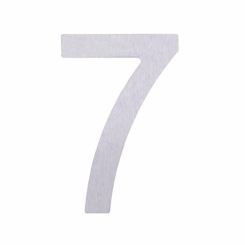 Elements Hardware Adhesive Stainless Steel Numeral #7 76mm Stainless Steel
