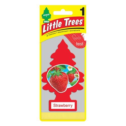 Little Trees Paper Air Freshener Single Red