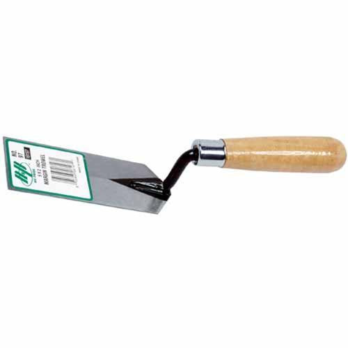 Marshalltown Margin Trowel 125mm X 50mm Silver And Brown