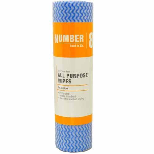 Number 8 All Purpose Wipes 50 Pack