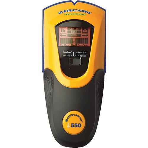 Zircon L-550 Stud Sensor Edge Finder 1 X 9v Yellow And Black