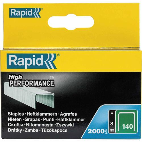 Rapid Staples 140/8 Pack of 2 000