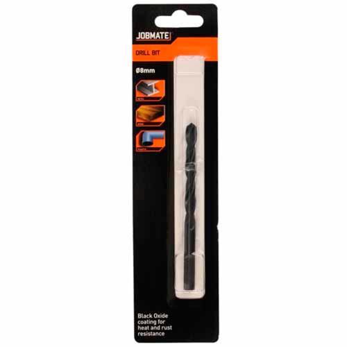 Jobmate Drill Bit HSS 8mm