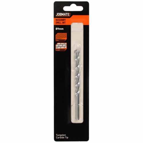 Jobmate Masonry Bit Carbide 9mm Silver