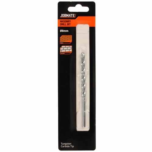 Jobmate Masonry Bit Carbide 8mm Silver