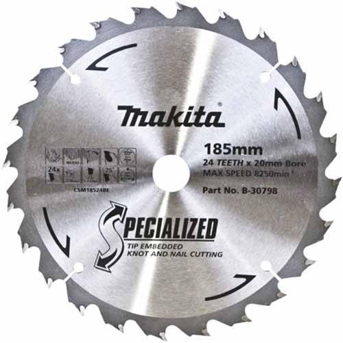 Makita Circular Saw Blade 185mm B-30798