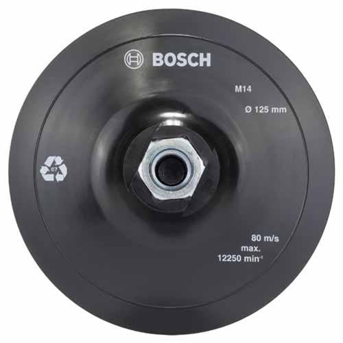Bosch Angle Grinder Pad Hook & Loop 125mm