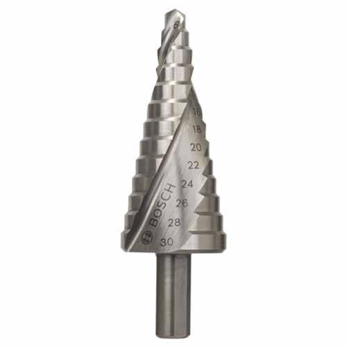 Bosch Step Drill Bit HSS-TIN 4 6 - 30mm