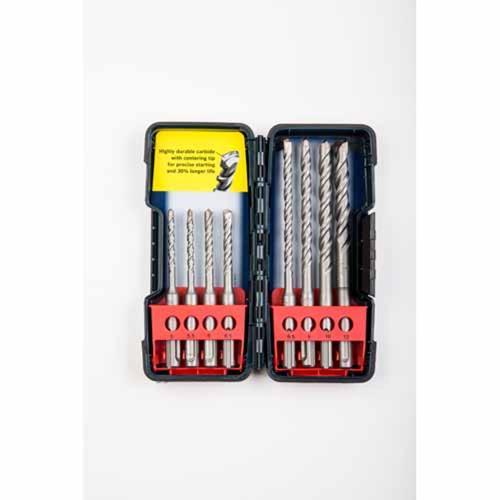 Bosch Drill Bit 8 Piece Set SDS Plus 3 Masonry 105mm