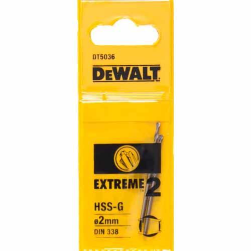DeWALT Extreme Drill Bit 2 X 24 X 49mm Pack of 2