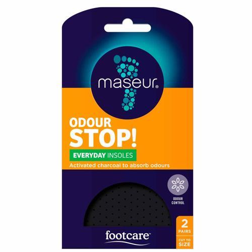 Footcare Shoe Insole 1 Pair Black FFCOSR2