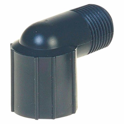 Neta Male Bsp X Female Elbow 1/2 Inch Black