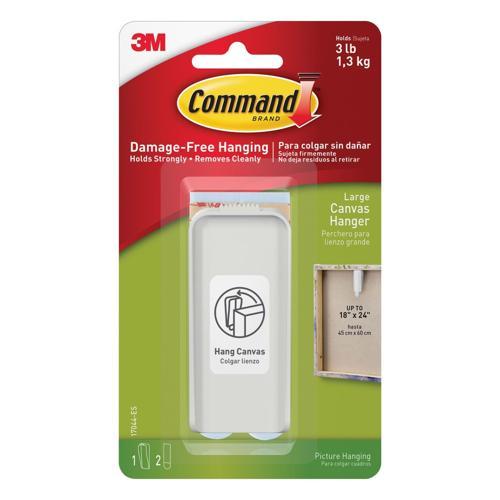Command Canvas Hanger 17044 Large White