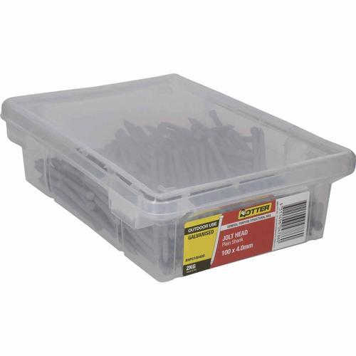 Otter Jolt Head Nails 100 X 4.0mm 2kg Galvanised