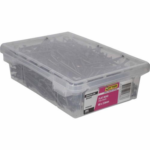 Otter Flat Head Nails 60 X 2.8mm 2kg Bright