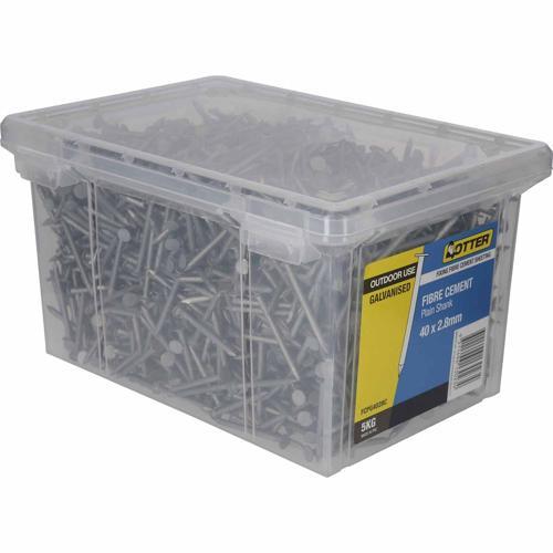 Otter Fibre Cement Nails 40 X 2.8mm 5kg Galvanised