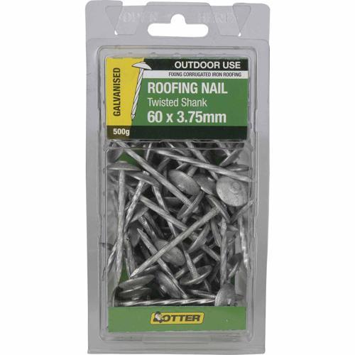 Otter Roofing Nails 60 X 3.75mm 500g Galvanised