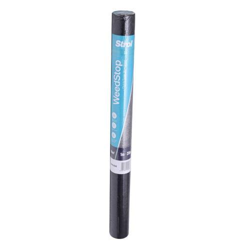 Strol WeedStop High Absorption Weedmat 1m X 20m Black