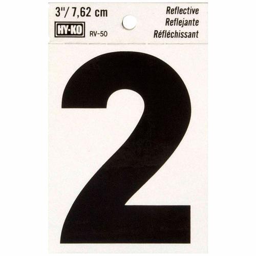 HY-KO Letterbox Number 2 76mm