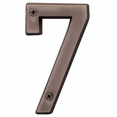 HY-KO Letterbox Number 7 102mm Old World Bronze