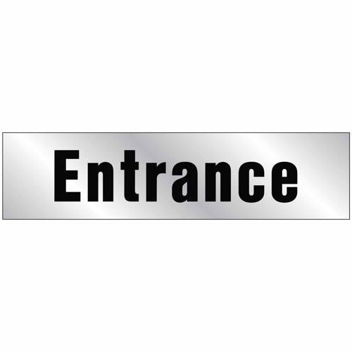 HY-KO Entrance Sign 50mm L: 203mm