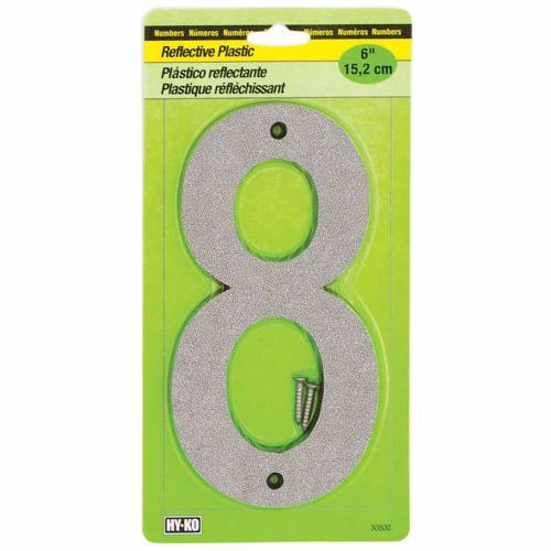 HY-KO Letterbox Number 8 152mm